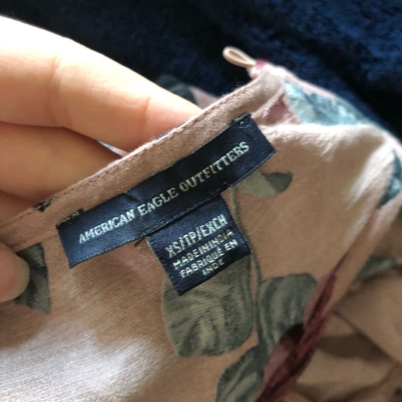 American eagle off the shoulder keyhole dress - Picture 2 of 4